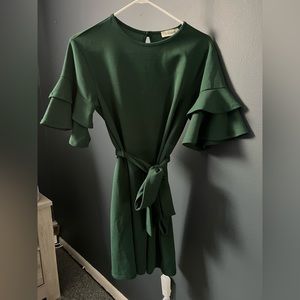 Green dress size small